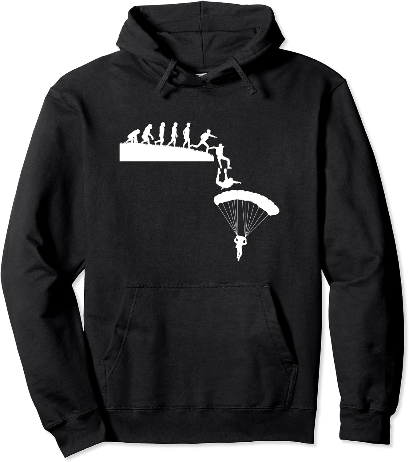 Parachute Parachuting Skydiving Skydiver Skydive Plane Gift Pullover